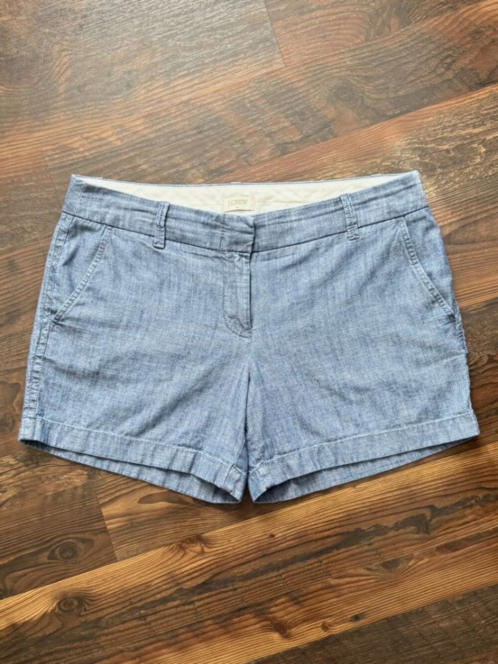 J. Crew Classic Chambray Chino Shorts
